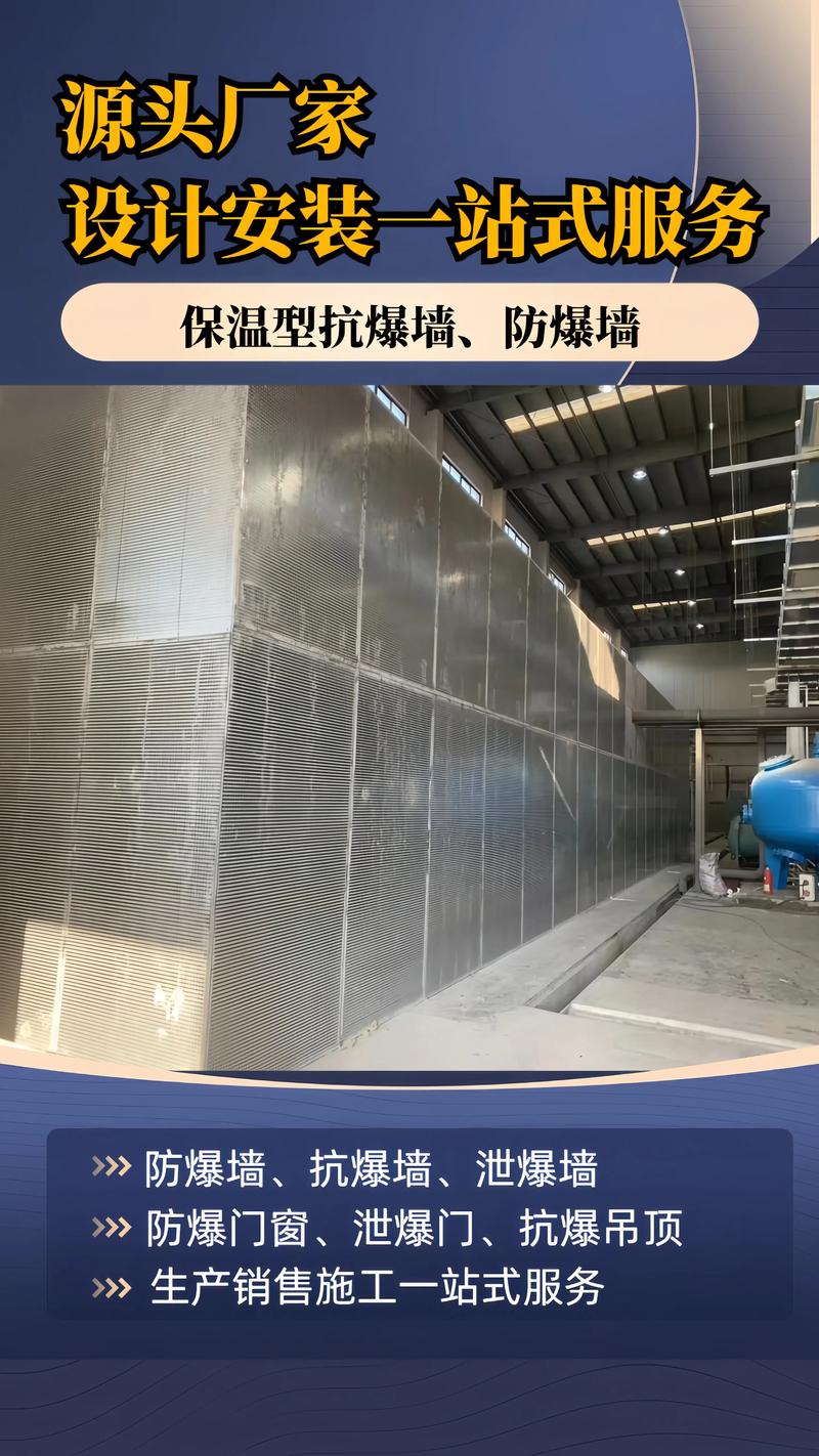 防爆墻、抗爆墻與泄爆墻設計安裝一站式服務及源頭廠家指南